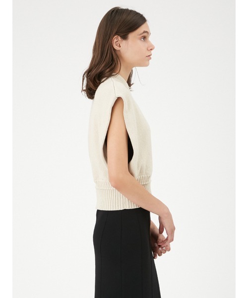 miesrohe ダブルフェイスニットTOPS MIESROHE（ミースロエ）の「washableダブルフェイスニット
