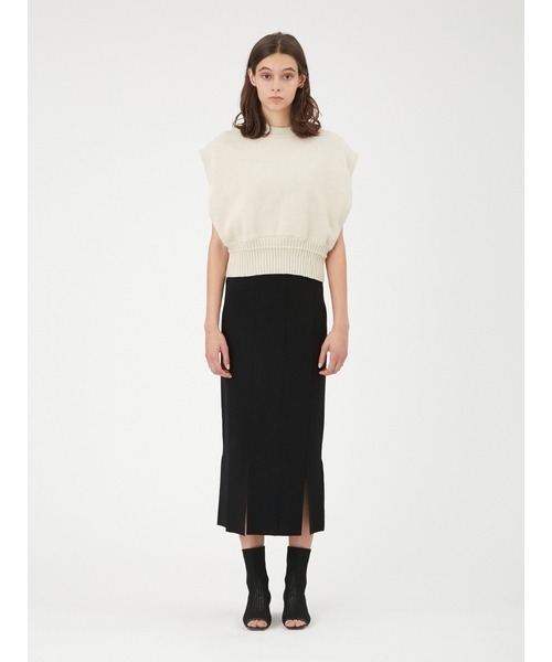 miesrohe ダブルフェイスニットTOPS MIESROHE（ミースロエ）の「washableダブルフェイスニット