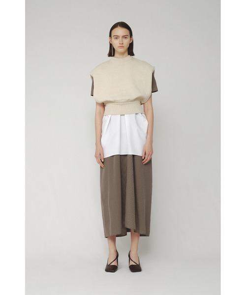 miesrohe ダブルフェイスニットTOPS MIESROHE（ミースロエ）の「washableダブルフェイスニット