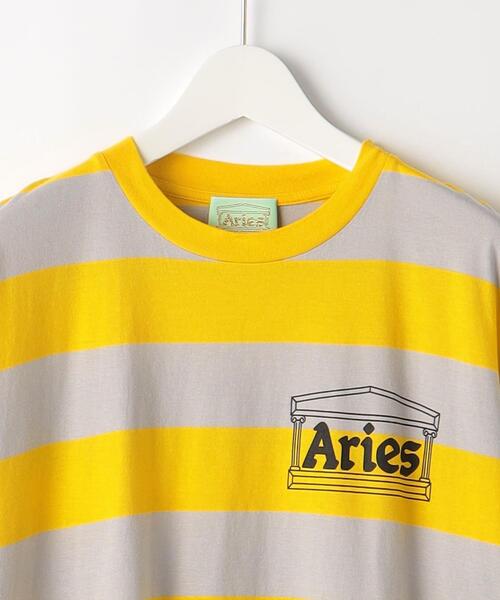 ARIES（アリーズ）の「＜ARIES＞ STRIPE SHORT SLEEVE TEE/T
