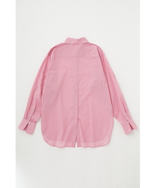 MOUSSY(マウジー)の「SHEER SLIT シャツ(シャツ/ブラウス・レディース・ピンク/アイボリー/ダークブラウン・FREE)」の10枚目の写真
