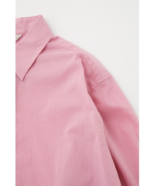 MOUSSY(マウジー)の「SHEER SLIT シャツ(シャツ/ブラウス・レディース・ピンク/アイボリー/ダークブラウン・FREE)」の12枚目の写真