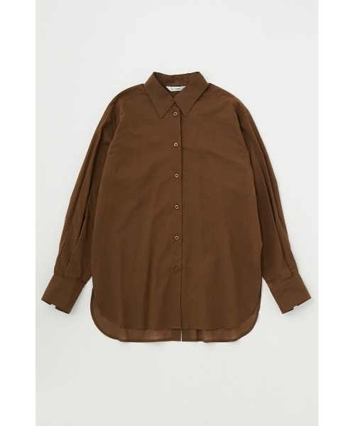 MOUSSY(マウジー)の「SHEER SLIT シャツ(シャツ/ブラウス・レディース・ピンク/アイボリー/ダークブラウン・FREE)」の7枚目の写真