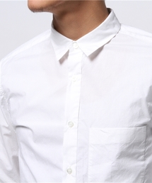MARKWARE ホワイト長袖シャツ marka（マーカ）の「【marka/markaware】EX.WIDE COLLAR SHIRT L