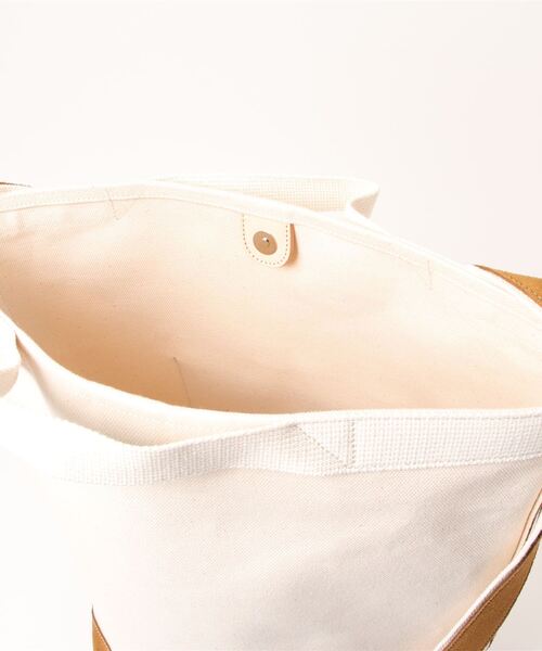 Hender Scheme（エンダースキーマ）の「campus suede shoulder big（ショルダーバッグ・レディース・ブラック/ベージュ/ブラウン系その他・FREE）」の5枚目の写真