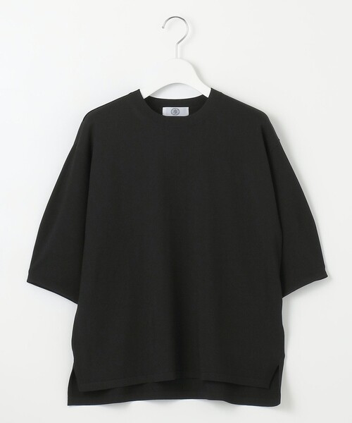 J.PRESS(ジェイプレス)の「【洗える】 レーヨンエリートストレッチ パフスリーブ ニット(ニット/セーター・レディース・ダークグリーン系/ダルブルー系/パープル系/ブラック系・MEDIUM/LARGE)」の10枚目の写真