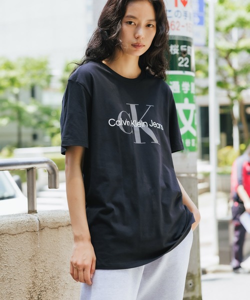 【関送無料】   カルバンクライン ロゴ 半袖 Tシャツ Calvin Klein tシャツ 「Calvin Klein/カルバンクライン」 CK