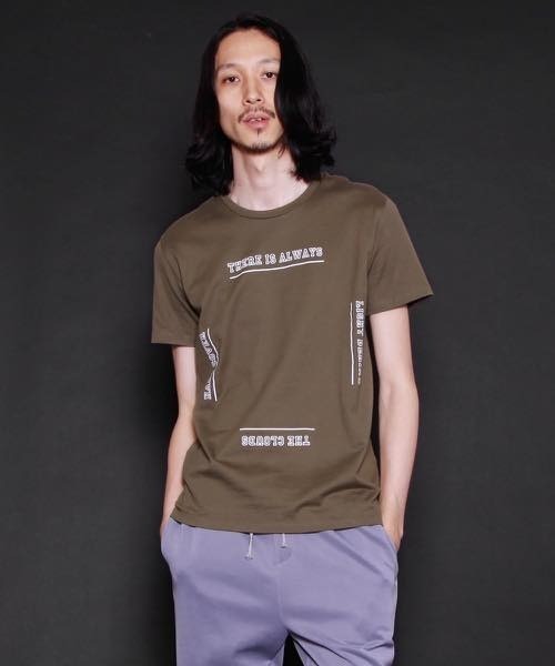 hardcover（ハードカバー）の「hardcover/ﾛｺﾞTEE2（Tシャツ/カットソー・レディース・ブラック/オリーブ/ネイビー・MEDIUM/SMALL）」の5枚目の写真