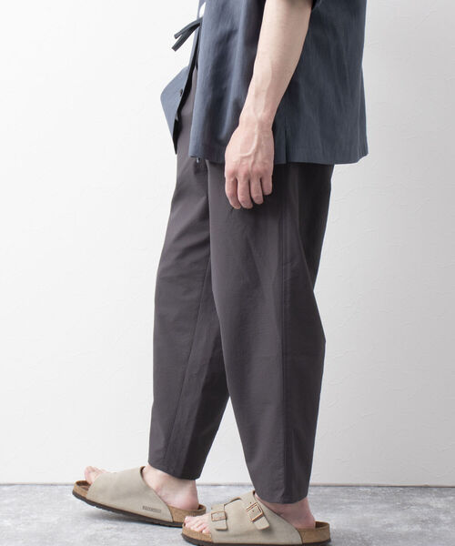 NOLLEY'S goodman(ノーリーズグッドマン)の「【WORK ABOUT/ワークアバウト】SAHARA PANTS イージーパンツ クールドッツ(その他パンツ・メンズ・ブラック/チャコールグレー/キャメル/ダークネイビー・M/S/L)」の1枚目の写真