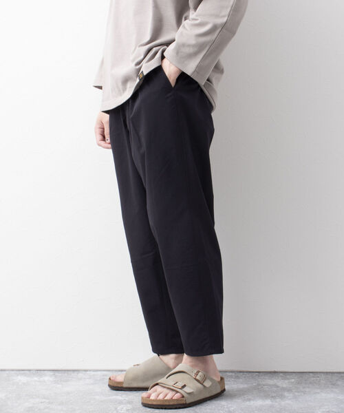 NOLLEY'S goodman(ノーリーズグッドマン)の「【WORK ABOUT/ワークアバウト】SAHARA PANTS イージーパンツ クールドッツ(その他パンツ・メンズ・ブラック/チャコールグレー/キャメル/ダークネイビー・M/S/L)」の5枚目の写真