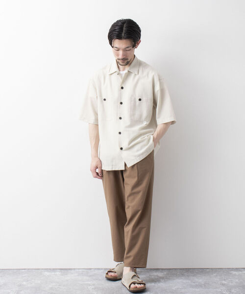 NOLLEY'S goodman(ノーリーズグッドマン)の「【WORK ABOUT/ワークアバウト】SAHARA PANTS イージーパンツ クールドッツ(その他パンツ・メンズ・ブラック/チャコールグレー/キャメル/ダークネイビー・M/S/L)」の20枚目の写真
