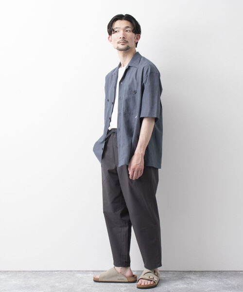 NOLLEY'S goodman(ノーリーズグッドマン)の「【WORK ABOUT/ワークアバウト】SAHARA PANTS イージーパンツ クールドッツ(その他パンツ・メンズ・ブラック/チャコールグレー/キャメル/ダークネイビー・M/S/L)」の22枚目の写真