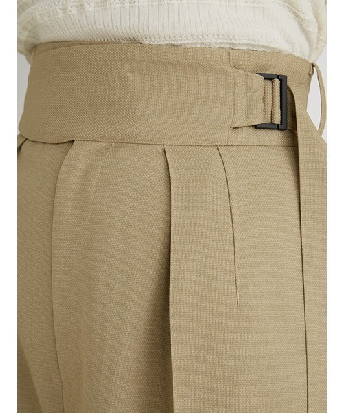 MIESROHE（ミースロエ）の「washable sustainableグルカワイドパンツ