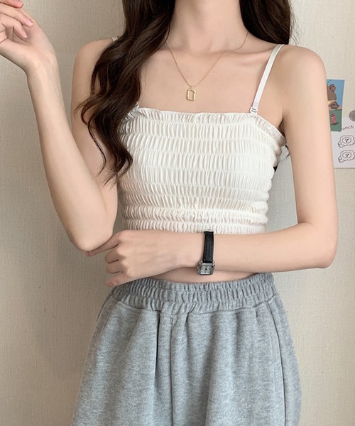 セール】【ストラップ取り外し可】カップ付き 2WAY シャーリング