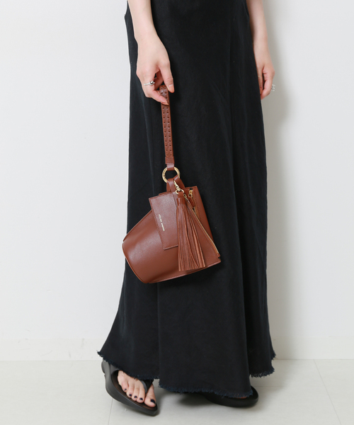 AMBOISE(アンボワーズ)の「≪追加≫【ATELIER AMBOISE】 3セットバッグ2◆(ハンドバッグ・レディース・キャメル/ブラック・FREE)」の4枚目の写真