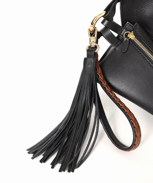 AMBOISE(アンボワーズ)の「≪追加≫【ATELIER AMBOISE】 3セットバッグ2◆(ハンドバッグ・レディース・キャメル/ブラック・FREE)」の14枚目の写真