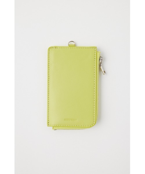 MOUSSY（マウジー）の「CARD ケース（カードケース・レディース・グリーン/オフホワイト/ブラック/ライトグリーン・FREE）」の5枚目の写真