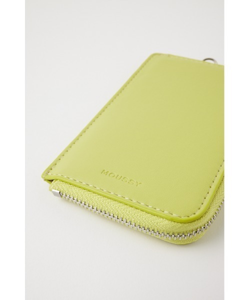 MOUSSY（マウジー）の「CARD ケース（カードケース・レディース・グリーン/オフホワイト/ブラック/ライトグリーン・FREE）」の8枚目の写真