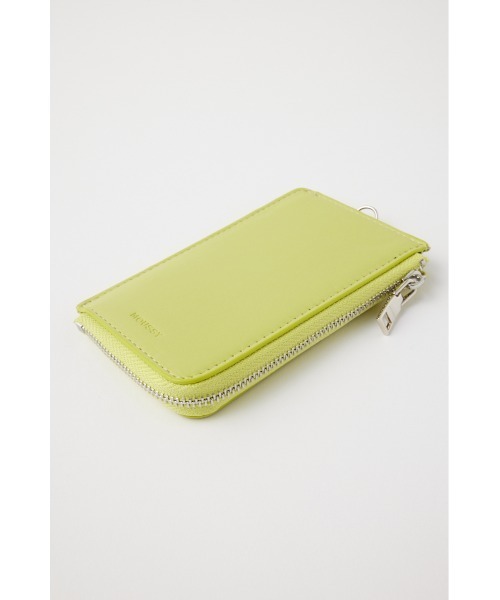 MOUSSY（マウジー）の「CARD ケース（カードケース・レディース・グリーン/オフホワイト/ブラック/ライトグリーン・FREE）」の9枚目の写真