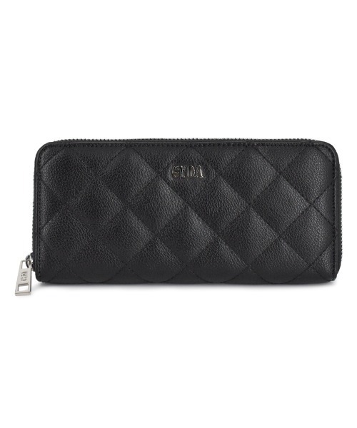 GYDA(ジェイダ)の「GYDA (ジェイダ) ラウンド長財布 キルティング GY-W061(財布・レディース・ピンク/ベージュ/ブラック・FREE)」の8枚目の写真