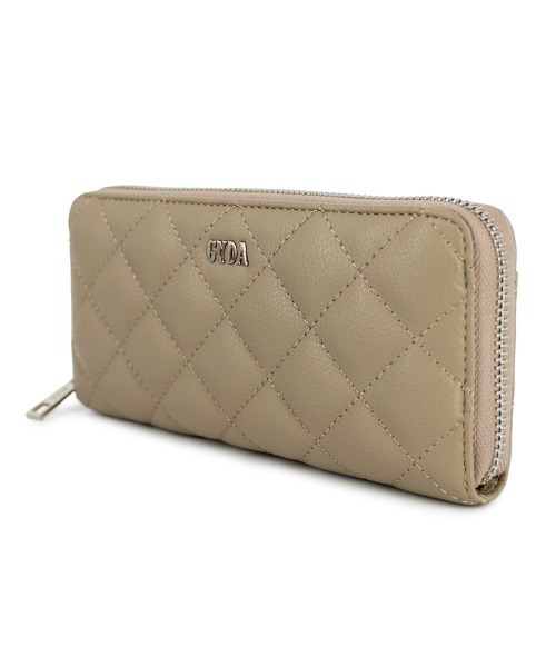GYDA(ジェイダ)の「GYDA (ジェイダ) ラウンド長財布 キルティング GY-W061(財布・レディース・ピンク/ベージュ/ブラック・FREE)」の16枚目の写真