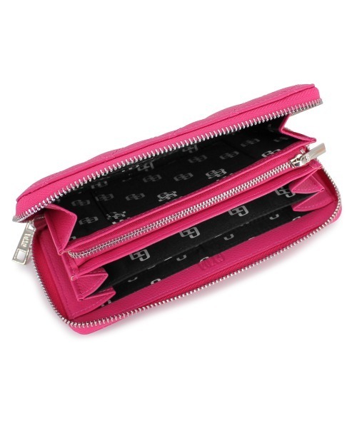 GYDA(ジェイダ)の「GYDA (ジェイダ) ラウンド長財布 キルティング GY-W061(財布・レディース・ピンク/ベージュ/ブラック・FREE)」の14枚目の写真