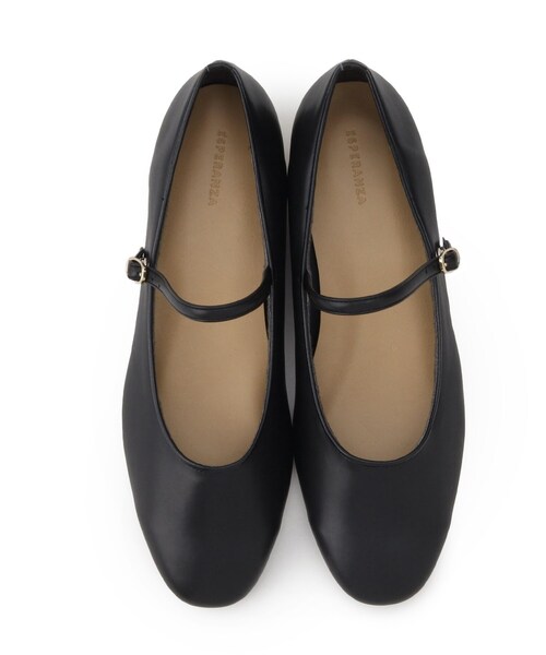 ESPERANZA（エスペランサ）の「◆【日本製】ワンストラップカンフーシューズ（パンプス・レディース・ブラック/アイボリー/アイボリー系8/ブラック系8・M/L/LL/S）」の17枚目の写真