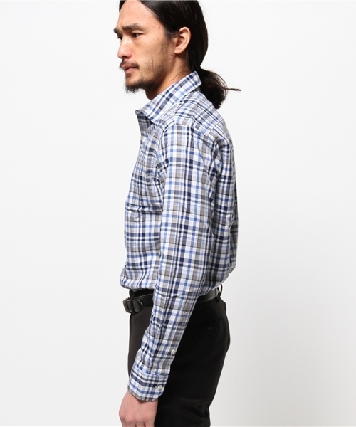 EDIFICE(エディフィス)の「◇MONTI / モンティ : C/LI OXチェック セミワイドカラーシャツ(シャツ/ブラウス・メンズ・その他10/その他7・48/46/44/50)」の7枚目の写真