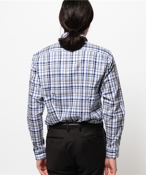 EDIFICE(エディフィス)の「◇MONTI / モンティ : C/LI OXチェック セミワイドカラーシャツ(シャツ/ブラウス・メンズ・その他10/その他7・48/46/44/50)」の8枚目の写真