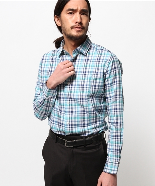 EDIFICE(エディフィス)の「◇MONTI / モンティ : C/LI OXチェック セミワイドカラーシャツ(シャツ/ブラウス・メンズ・その他10/その他7・48/46/44/50)」の18枚目の写真