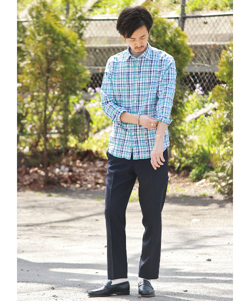 EDIFICE(エディフィス)の「◇MONTI / モンティ : C/LI OXチェック セミワイドカラーシャツ(シャツ/ブラウス・メンズ・その他10/その他7・48/46/44/50)」の3枚目の写真