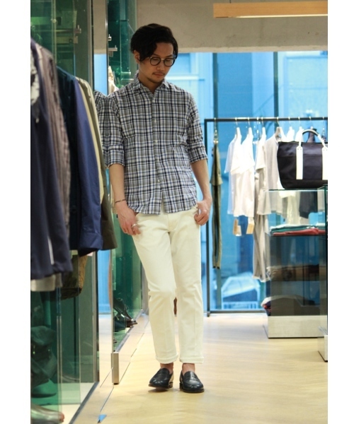 EDIFICE(エディフィス)の「◇MONTI / モンティ : C/LI OXチェック セミワイドカラーシャツ(シャツ/ブラウス・メンズ・その他10/その他7・48/46/44/50)」の5枚目の写真