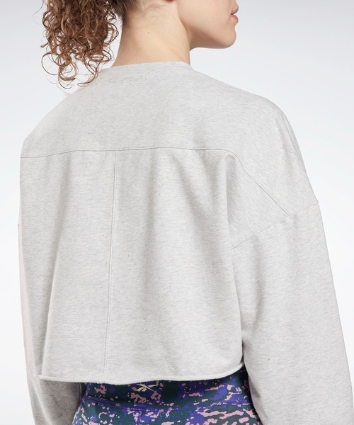 Reebok(リーボック)の「モダン サファリ カバーアップ / Modern Safari Coverup /(スウェット・レディース・グレー・MEDIUM/LARGE/SMALL/X-LARGE/X-SMALL)」の3枚目の写真