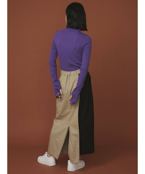 COTORICA（コトリカ）の「リブプチハイネックニット（ニット/セーター・レディース・ブラック/パープル/ピンク/ブルー/グリーン/アイボリー・FREE）」の20枚目の写真