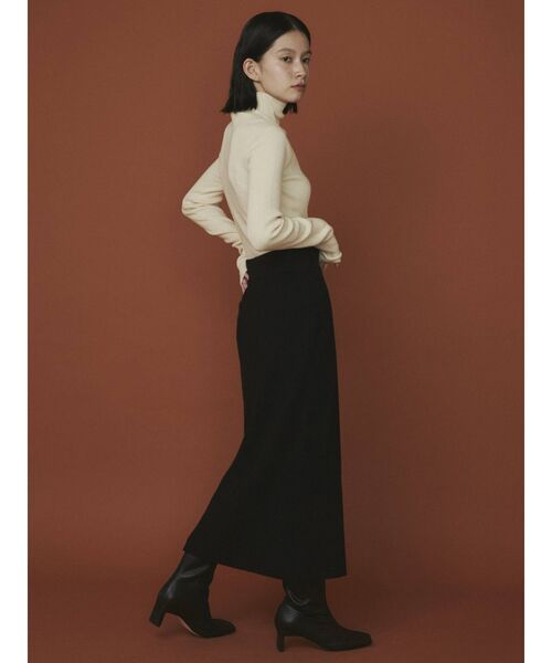 COTORICA（コトリカ）の「リブプチハイネックニット（ニット/セーター・レディース・ブラック/パープル/ピンク/ブルー/グリーン/アイボリー・FREE）」の17枚目の写真