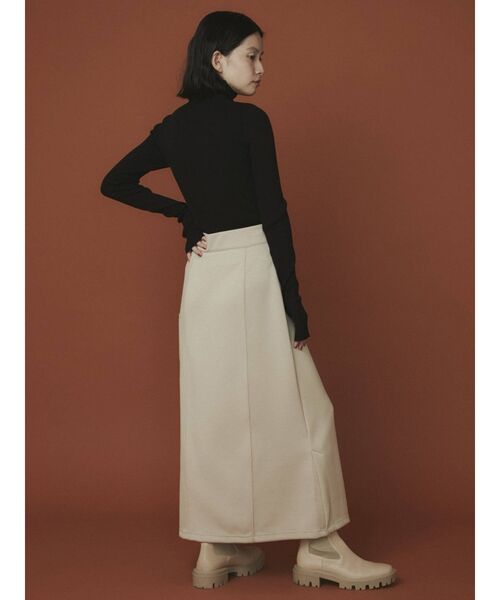 COTORICA（コトリカ）の「リブプチハイネックニット（ニット/セーター・レディース・ブラック/パープル/ピンク/ブルー/グリーン/アイボリー・FREE）」の11枚目の写真