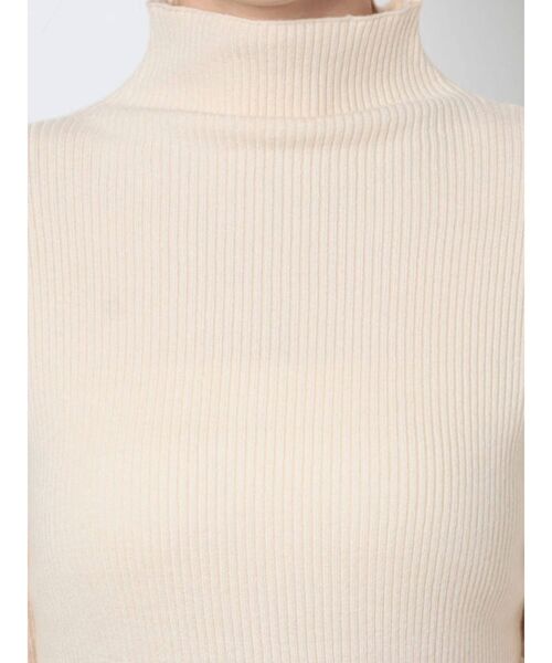 COTORICA（コトリカ）の「リブプチハイネックニット（ニット/セーター・レディース・ブラック/パープル/ピンク/ブルー/グリーン/アイボリー・FREE）」の9枚目の写真