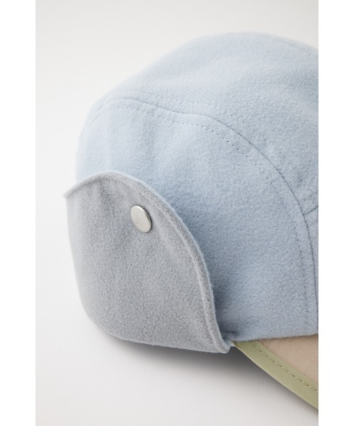 MOUSSY（マウジー）の「FLEECE EARMUFFS キャップ（キャップ・レディース・ライトブルー/ネイビー・FREE）」の8枚目の写真