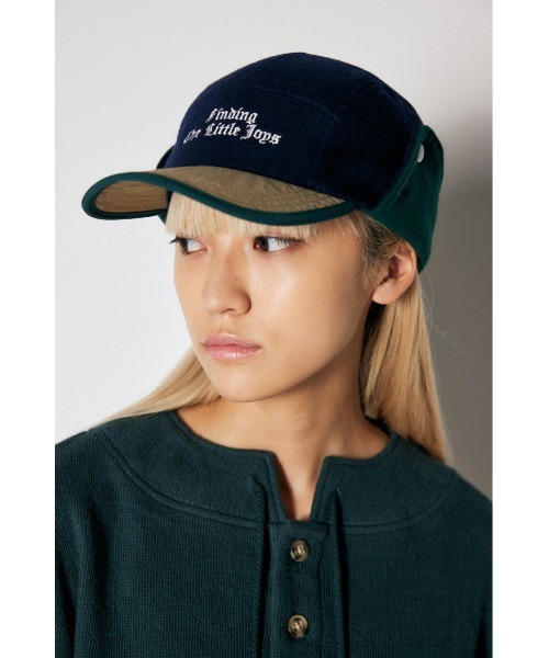 MOUSSY（マウジー）の「FLEECE EARMUFFS キャップ（キャップ・レディース・ライトブルー/ネイビー・FREE）」の17枚目の写真