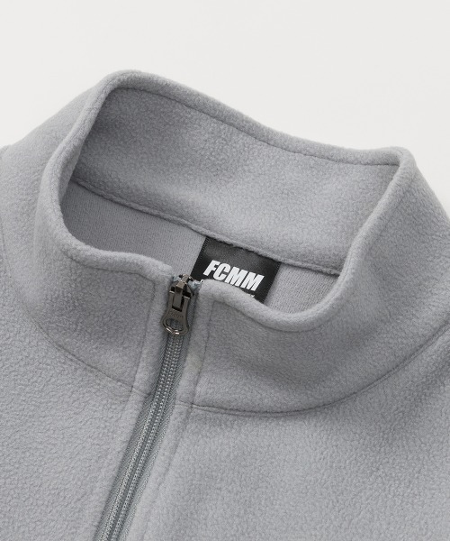 FCMM（エフシーエムエム）の「CLUB STANDARD FLLECE ZIP-UP JACKET/クラブスタンダードフリースジップアップジャケット（その他アウター・メンズ・ベージュ/ネイビー/ライトグレー/ブラック/アイボリー・MEDIUM/LARGE）」の19枚目の写真