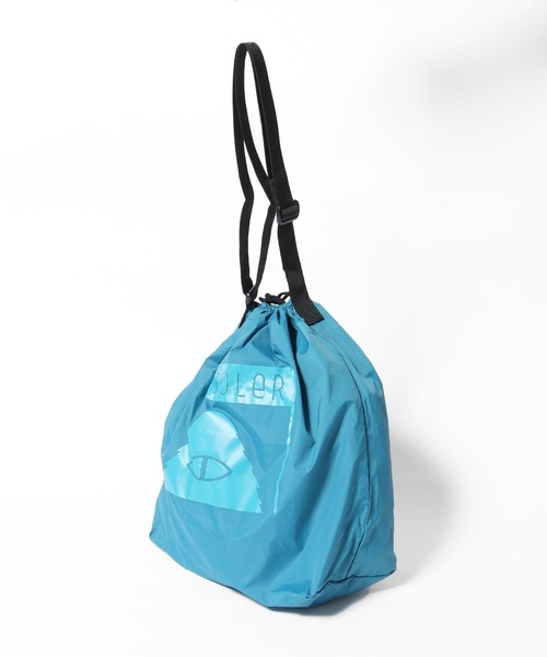 POLeR(ポーラー)の「POLeR/ポーラー SHOULDER ECO BAG ショルダーバック パッカブル(エコバッグ/サブバッグ・メンズ・ブルー/ブラック/パープル/ホワイト/ライトグリーン・ONE SIZE)」の12枚目の写真