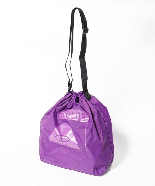 POLeR(ポーラー)の「POLeR/ポーラー SHOULDER ECO BAG ショルダーバック パッカブル(エコバッグ/サブバッグ・メンズ・ブルー/ブラック/パープル/ホワイト/ライトグリーン・ONE SIZE)」の14枚目の写真