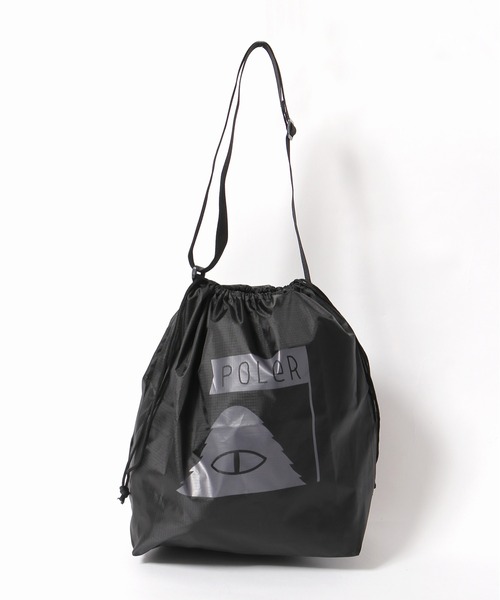 POLeR(ポーラー)の「POLeR/ポーラー SHOULDER ECO BAG ショルダーバック パッカブル(エコバッグ/サブバッグ・メンズ・ブルー/ブラック/パープル/ホワイト/ライトグリーン・ONE SIZE)」の21枚目の写真