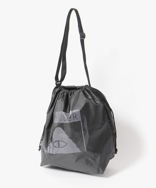 POLeR(ポーラー)の「POLeR/ポーラー SHOULDER ECO BAG ショルダーバック パッカブル(エコバッグ/サブバッグ・メンズ・ブルー/ブラック/パープル/ホワイト/ライトグリーン・ONE SIZE)」の22枚目の写真