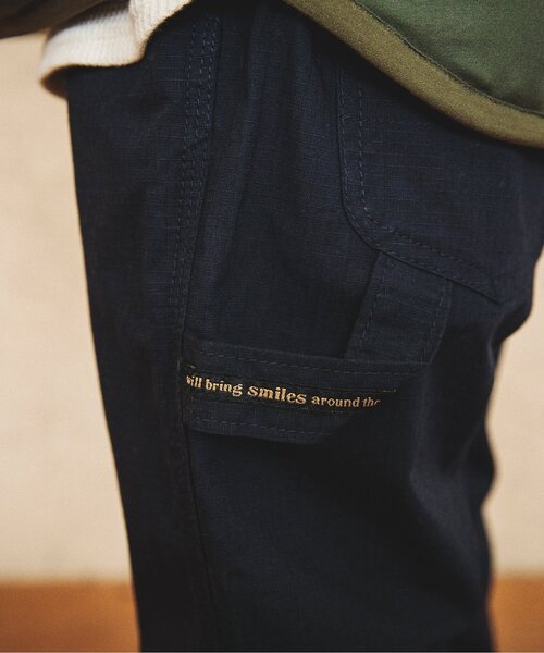 BREEZE（ブリーズ）の「ペインターパンツ（その他パンツ・キッズ・キナリ/ネイビー・90/130/140/100/110/80/120）」の8枚目の写真