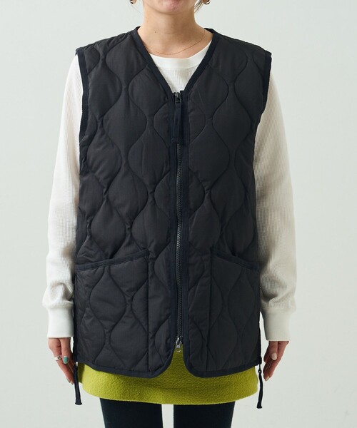 ととーと様 Stussy オリーブグリーン キルティングダウンベスト ととーと様 Stussy オリーブグリーン キルティングダウンベスト STUSSY