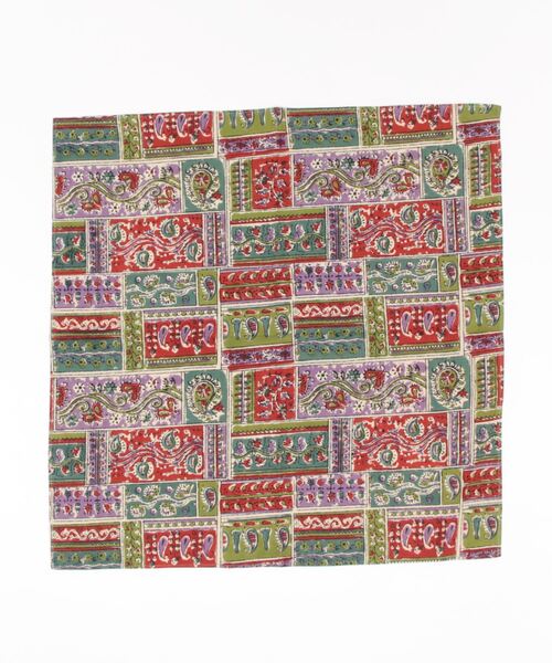 チャイハネ(チャイハネ)の「【チャイハネ】ハマツバンダナ(バンダナ/スカーフ・レディース・レッド/ホワイト/イエロー/カーキ/グレー/ネイビー・FREE)」の3枚目の写真