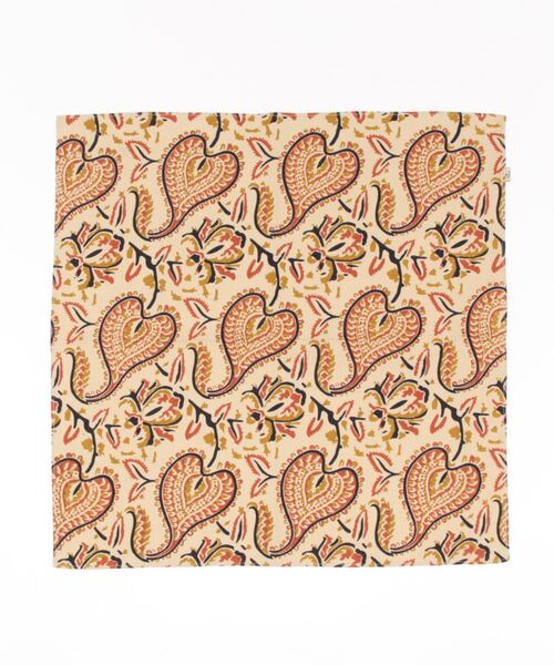 チャイハネ(チャイハネ)の「【チャイハネ】ハマツバンダナ(バンダナ/スカーフ・レディース・レッド/ホワイト/イエロー/カーキ/グレー/ネイビー・FREE)」の2枚目の写真