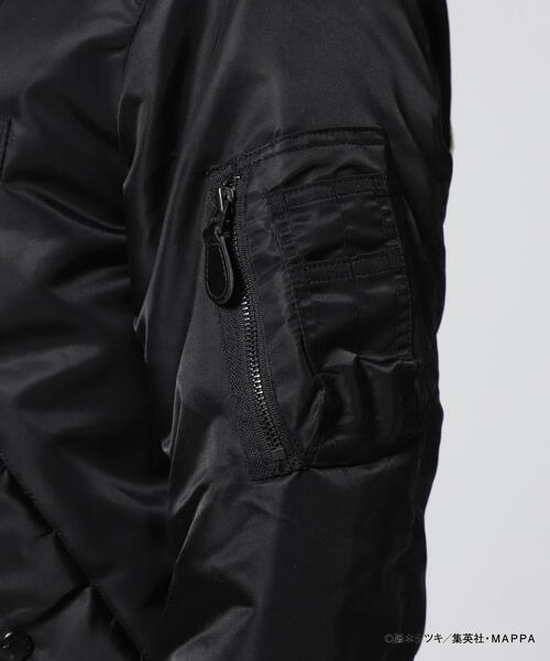 AVIREX（アヴィレックス）の「《チェンソーマン × ONEMADE × AVIREX》SPECIAL MA-1（MA-1・レディース・その他10/ブラック・L/M/XL/XXL）」の14枚目の写真