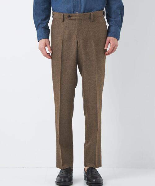 green label relaxing（グリーンレーベルリラクシング）の「A+ TWPUホームスパン スリム スラックス -ウォッシャブル・ストレッチ・防シワ・アジャスター-（スラックス・メンズ・グレー/ネイビー/ベージュ・XXL/M/XS/XL/S/L）」の6枚目の写真